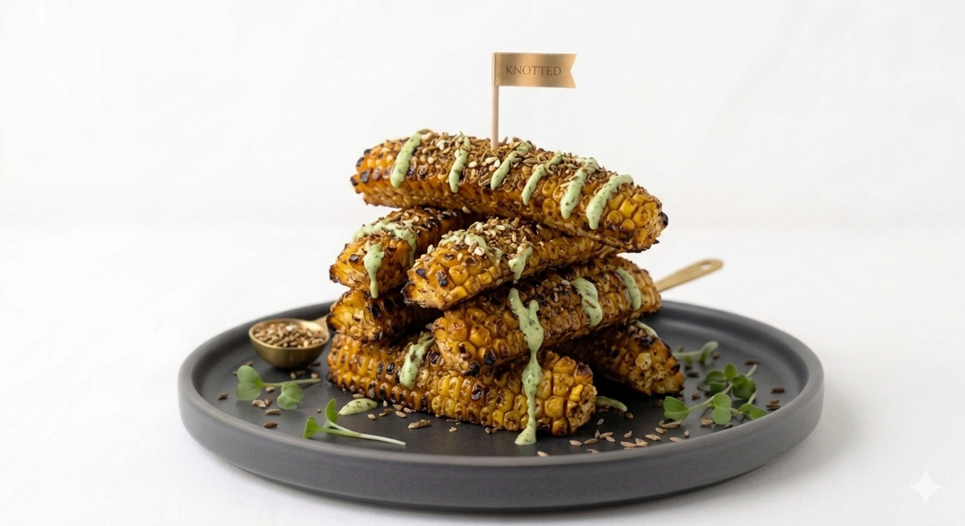 Dukka Charred Corn Ribs